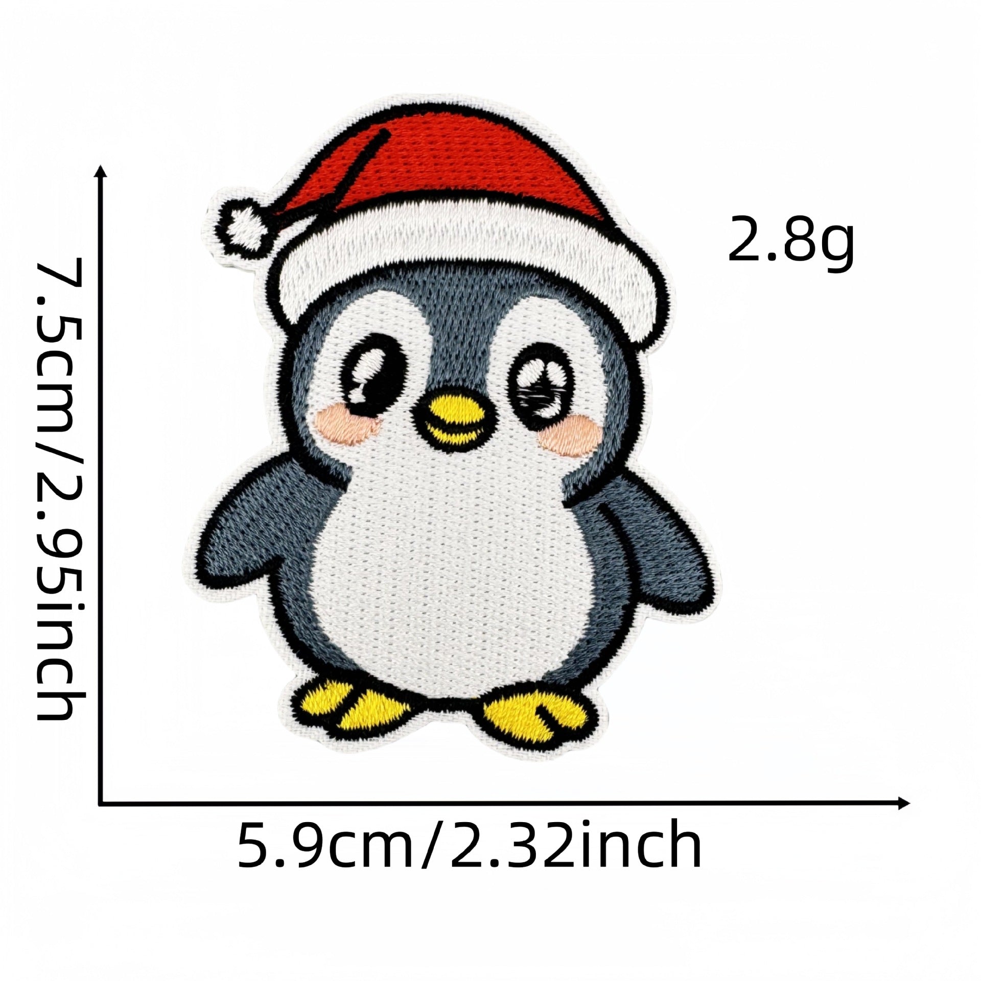 Wholesale Christmas Series Embroidered Cloth Patch Cartoon